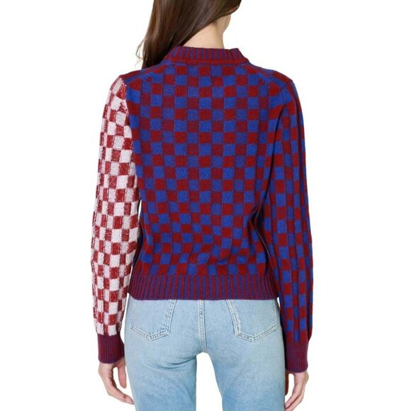 GANNI Checkered Sweater - Picture 2 of 3